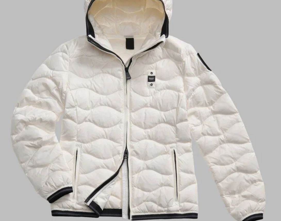 Chaqueta Blauer ondas blanca